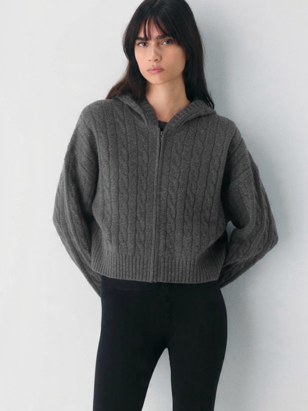 Aritzia Sunday Best Octavia Zip Hoodie